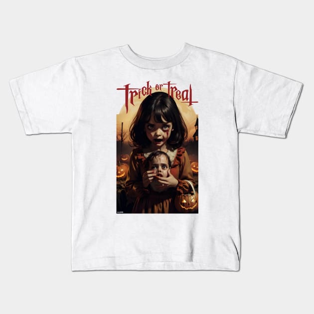Sweets, Treats, and Cuteness Kids T-Shirt by Scared Side
